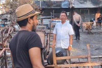 Polda Metro Jaya Beri Bantuan ke Pedagang di Kalibata Usai Aksi Pembakaran