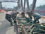 TNI AD Kebut 10 Jembatan Bailey di Aceh, Akses Terputus Mulai Terhubung Kembali
