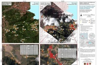 Banjir Sumatra Memburuk, Satelit Len–BRIN Deteksi Kerusakan Masif dari Langit