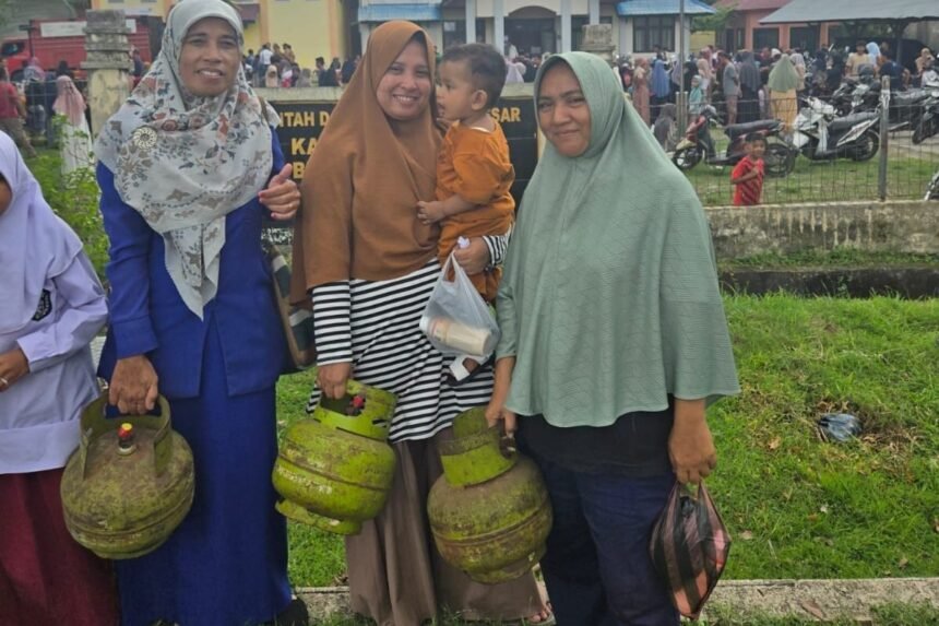 Pertamina Gelar Operasi Pasar LPG di Aceh, 20 Ribu Tabung Digelontorkan Pascabencana