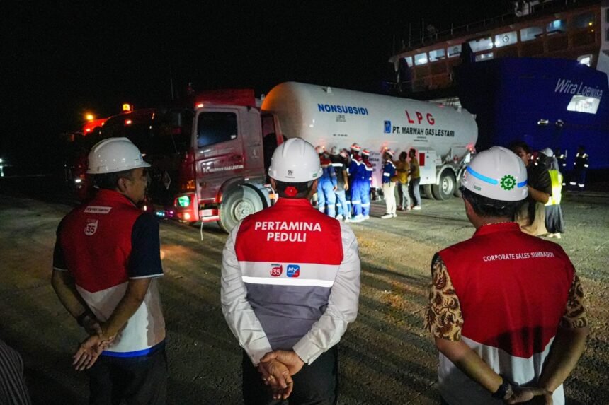 Pertamina Tambah Pasokan LPG Aceh Lewat Jalur Laut
