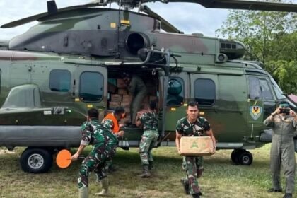 Prabowo: 50 Helikopter, Hercules C-130J, hingga Airbus A400 Bergerak Tangani Bencana Sumatera