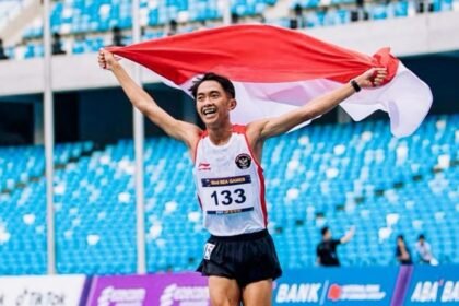 Robi Syianturi dan Megawati Hangestri Jadi Pembawa Bendera Indonesia di Opening Ceremony SEA Games 2025