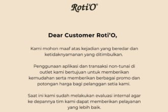 Viral Tolak Uang Tunai dari Nenek, Roti O Akhirnya Minta Maaf dan Lakukan Evaluasi Internal