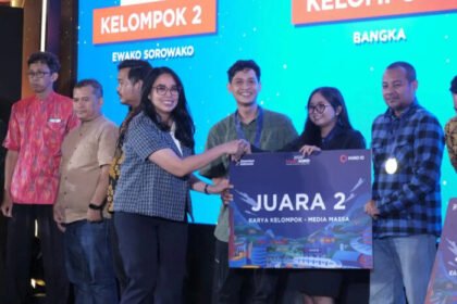 Momen Apresiasi MediaMIND 2025 yang menampilkan para pemenang dari berbagai kategori karya jurnalistik.