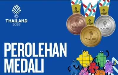 Thailand Kokoh di Puncak Klasemen Sementara SEA Games 2025, Indonesia Tempel Ketat