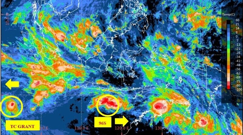 Waspada Cuaca Ekstrem, Bibit Siklon Tropis 96S Terpantau di Samudra Hindia Selatan NTB