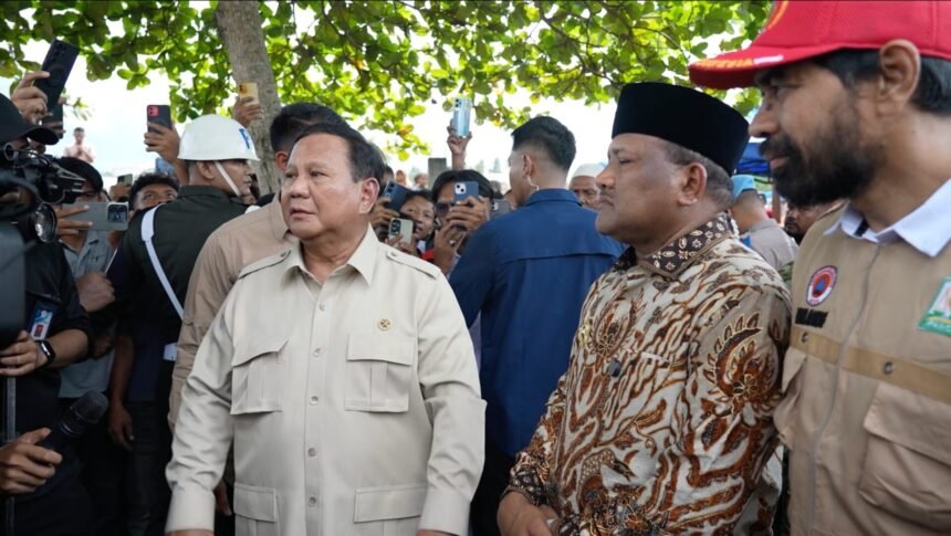 Presiden Prabowo Janji Perbaiki Bendungan hingga Sawah, Kirim Cadangan Pangan ke Aceh