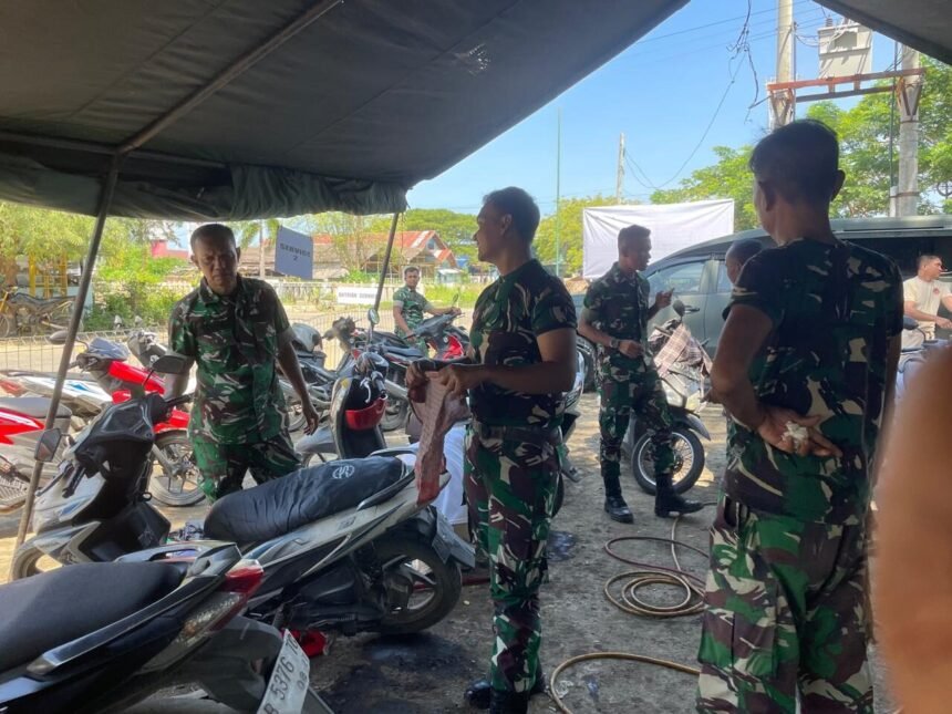 TNI Buka Perbaikan Sepeda Motor di Aceh untuk Korban Banjir, Warga Berdatangan