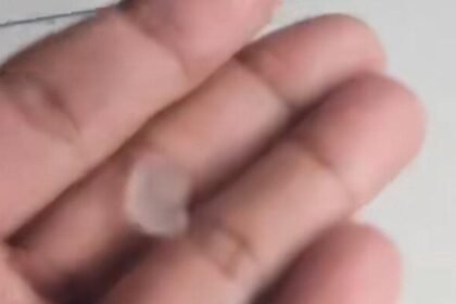 Fenomena Langka : Ciangsana Bogor Dilanda Hujan Es Disertai Angin Kencang