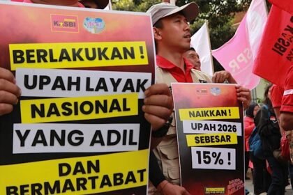 Buruh Tolak UMP DKI 2026, Gelar Demo Dua Hari dan Akan Gugat ke PTUN