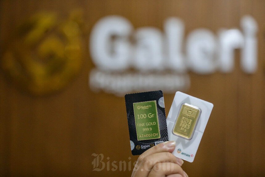 Harga Emas UBS dan Galeri24 Naik di Pegadaian, Antam Masih Cetak All Time High