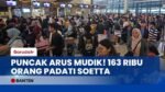 163 ribu penumpang padati Bandara Soetta menjelang libur Nataru