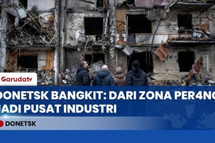Bangkit dari Reruntuhan! Kondisi Terkini Kota Donetsk: Mulai Dibangun Kembali