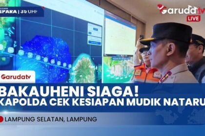 SIAGA 24 JAM! KAPOLDA LAMPUNG SIDAK PELABUHAN BAKAUHENI JAMIN ARUS MUDIK AMAN, NYAMAN & BEBAS MACET!
