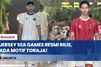RESMI! Jersey Tim Indonesia SEA Games 2025 Rilis: Padukan Toraja, Budaya, dan Semangat Merah Putih