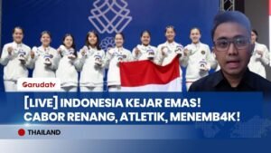 LIVE UPDATE SEA GAMES! Indonesia Berpotensi Tambah Emas Hari Ini, 10 Cabor Bertanding!