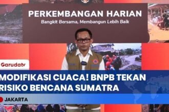 BNPB Lawan Alam! Operasi Modifikasi Cuaca di Sumatra & Cairkan Dana Hunian Korban Banjir