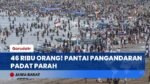 Pangandaran Pecah! 46 Ribu Wisatawan Serbu Pantai, PAD Tembus Rp42 Miliar di Libur Nataru