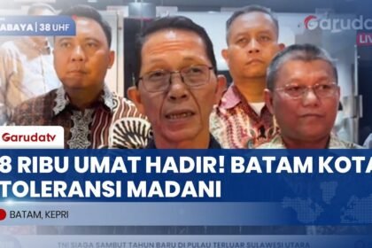 Natal Oikumene 2025: Batam Buktikan Toleransi Tinggi, Indeks Kerukunan Umat Beragama Naik 87%