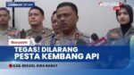 Korlantas Polri Siagakan 800 Personel & Larang Pesta Kembang Api di Jakarta-Bali Malam Tahun Baru