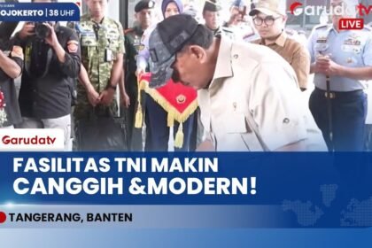 Menhan Sjafrie Resmikan Fasilitas Baru SEPA PK TNI: Karier Perwira Kini Full Meritokrasi