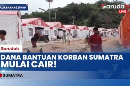 Kabar Baik! BNPB Mulai Cairkan Dana Tunggu Hunian Rp32,7 Miliar untuk Korban Bencana di Sumatera