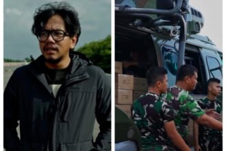 Kreator konten Ferry Irwandi, apresisi kolaborasi TNI–Polri, relawan, dan masyarakat dalam mempercepat distribusi bantuan untuk korban banjir dan longsor di Aceh, Sumatera Utara, dan Sumatera Barat.