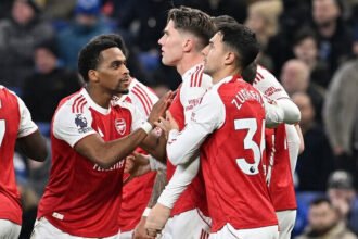 Viktor Gyokeres kembali menjadi penentu kemenangan Arsenal di Liga Inggris lewat gol penalti penting di kandang Everton.