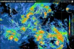 Prakiraan cuaca nasional Senin 22 Desember 2025 menunjukkan potensi hujan dan awan tebal di sebagian besar ibu kota provinsi.