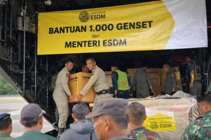 Pemerintah mempercepat pemulihan listrik pascabanjir dengan mengirim 1.000 unit genset ke wilayah terdampak di Sumatra.