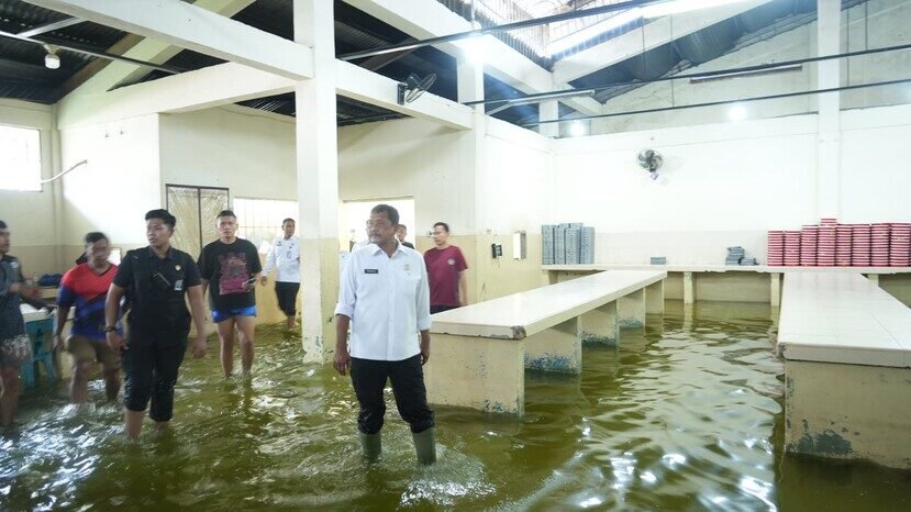 Dirjenpas Pantau Banjir Lapas–Rutan di Sumut, Prioritas Utama: Keselamatan Warga Binaan