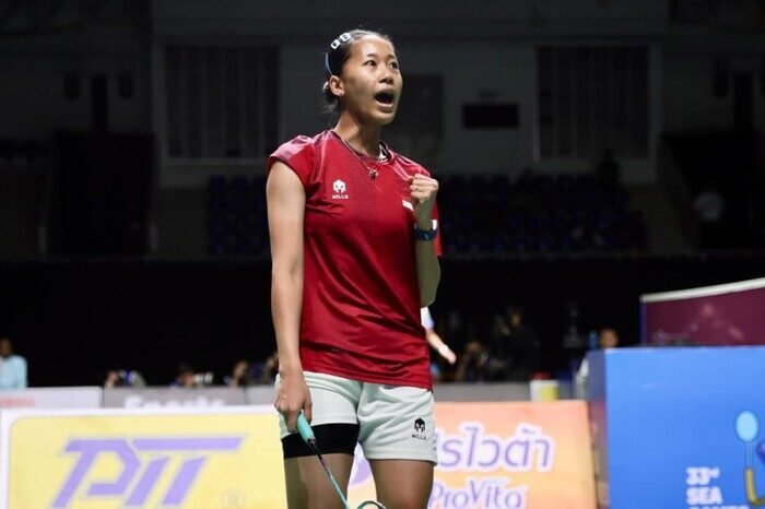 Tim beregu putri Indonesia tampil penuh determinasi di final bulutangkis SEA Games 2025 meski akhirnya meraih medali perak.