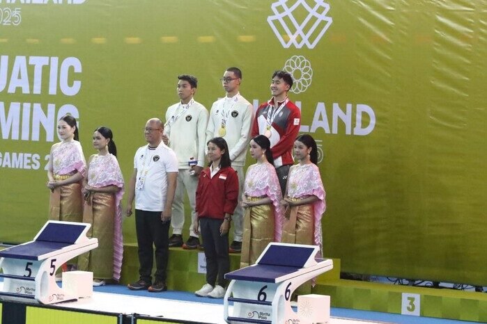 Debut Sensasional Jason Donovan Yusuf, Persembahkan Emas Perdana Renang SEA Games 2025