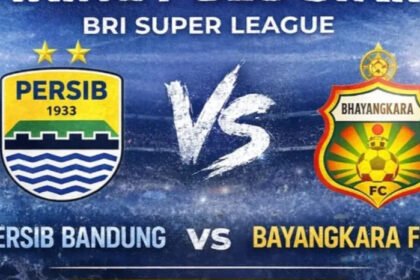 Persib Bandung vs Bhayangkara FC menjadi duel penting pekan ini di BRI Super League 2025/2026.