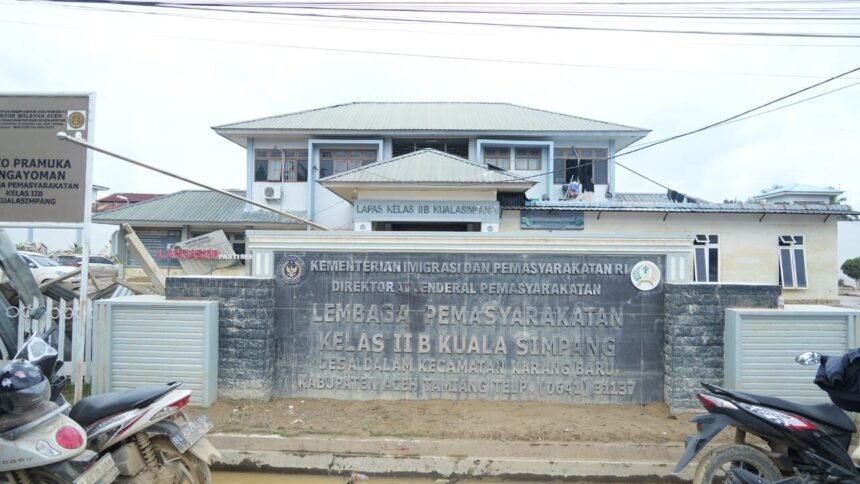 Dirjenpas Sisir 7 Lapas Aceh yang Lumpuh Diterjang Banjir