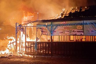 Kerusuhan Berdarah di Kalibata, Warung Sate Taichan Ludes Jadi Abu
