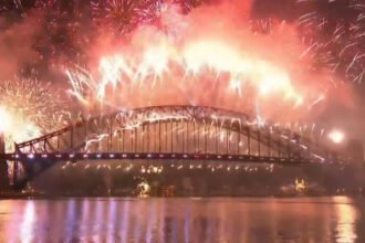 Australia Sambut Tahun Baru 2026, Langit Sydney Dipenuhi Kembang Api