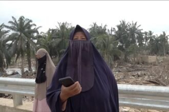 Ibu Wita, warga Desa Sukarahmat, Kecamatan Rantau, Aceh Tamiang, menyampaikan langsung kepada Presiden Prabowo Subianto permintaan terkait kondisi hunian warga yang rusak akibat bencana sekaligus berterima kasih atas berbagai bantuan yang telah diterima masyarakat Aceh Tamiang.