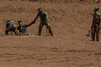 200 Marinir dan Drone Canggih Dikerahkan Evakuasi 19 Prajurit Tertimbun Longsor