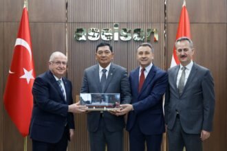 Menhan RI Awali Kunjungan Kerja di Türkiye, Perkuat Kerja Sama Pertahanan Indonesia–Türkiye