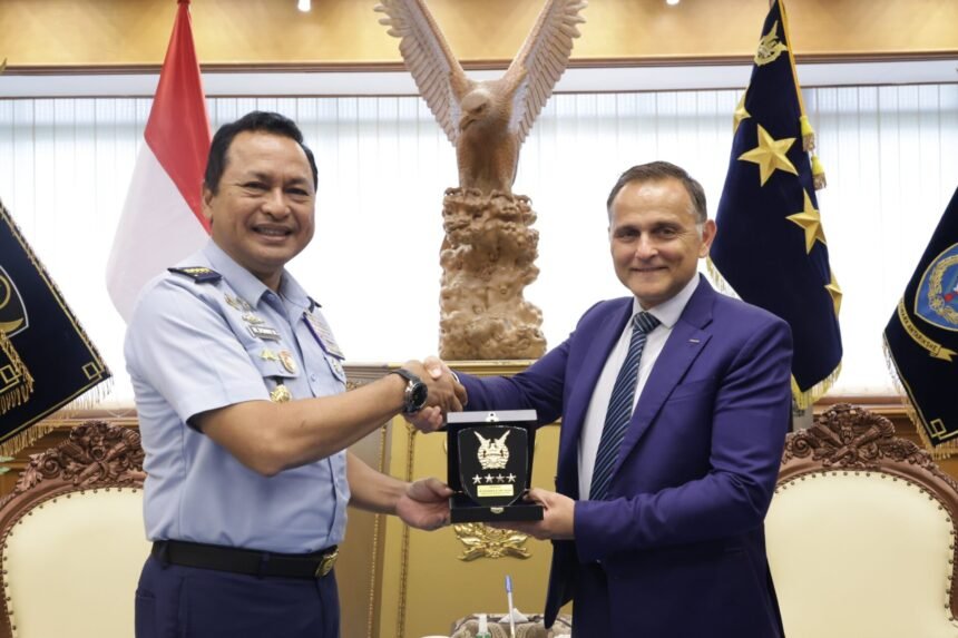 KSAU Temui Pimpinan Airbus Indonesia, Bahas Perawatan Pesawat Militer