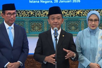 Adies Kadir Resmi Jadi Hakim, Bahlil: Golkar Wakafkan Kader Terbaik ke Mahkamah Konstitusi