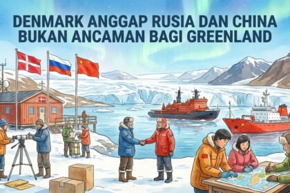 Denmark Anggap Rusia dan China Bukan Ancaman bagi Greenland