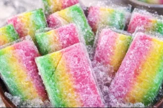 Es Gabus Viral 2026 : Resep Anti Gagal, Warna Cerah dan Lembut Kenyal