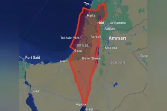 Iran Tebar Ancaman Terbuka ke Israel, Rilis Peta Titik Sasaran Rudal