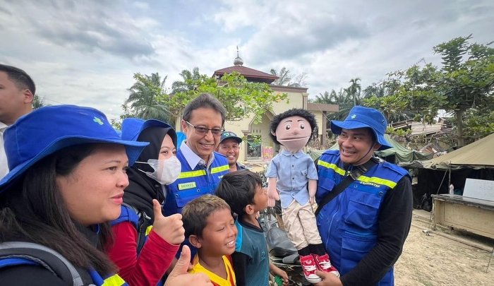 Kemenkes memperketat kewaspadaan kesehatan pascabencana Sumatra dengan fokus pencegahan wabah campak yang berisiko menular cepat.