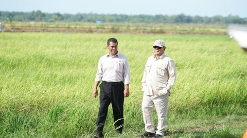 Swasembada Beras Tercapai, Prabowo Singgung Elite yang Nyinyir