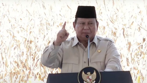 Prabowo Puji Peran Petani di Balik Swasembada Pangan