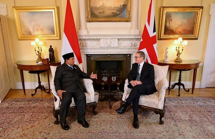 Prabowo dan PM Inggris Sepakat Dorong Kemitraan Maritim dan Pendidikan